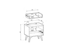 Forest Bedside Table 54cm