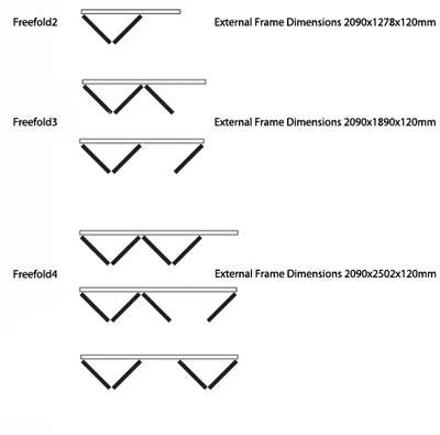 XL Joinery Oak Freefold Door System