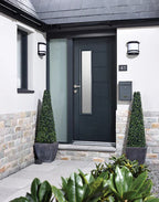 External Newbury Grey Glazed Door