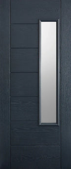 External Newbury Grey Glazed Door