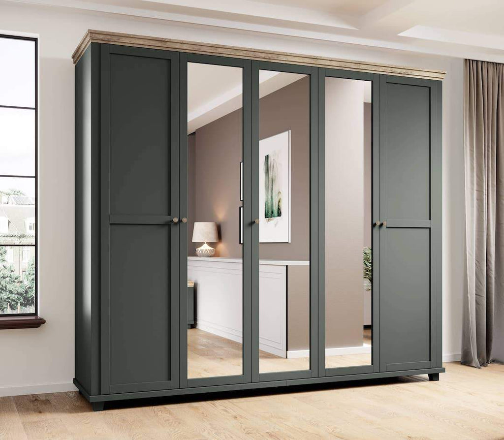 Liberty Evora 21 - 5 Door Wardrobe 246cm