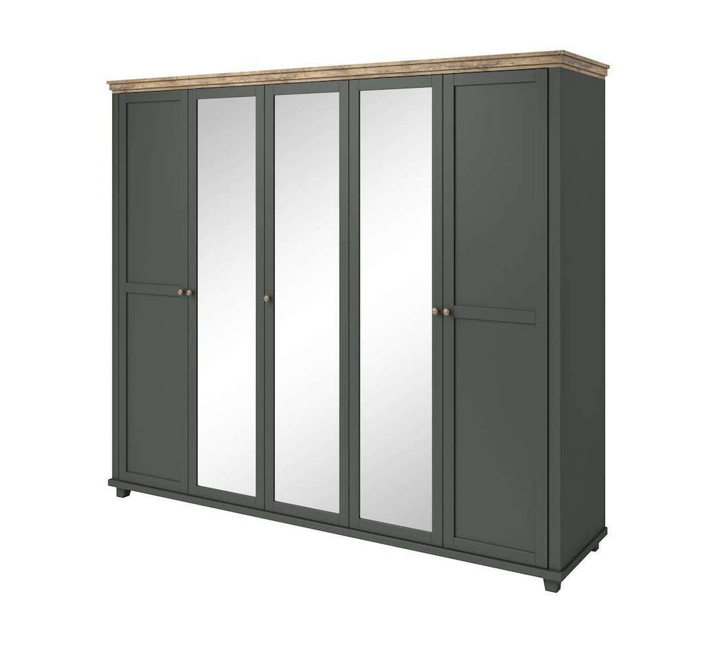 Liberty Evora 21 - 5 Door Wardrobe 246cm