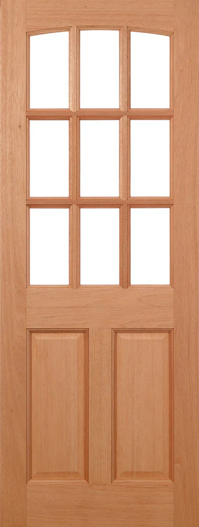 External Hardwood Georgia Unglazed Doweled Door