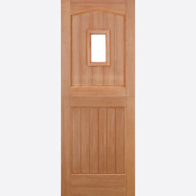 External Hardwood Stable Unglazed 1L M&T Door