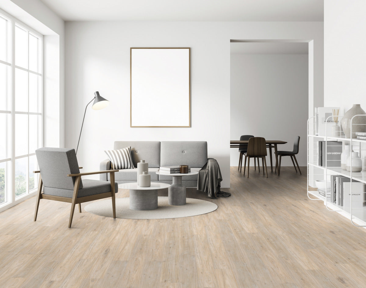 Kaindl FLOORganic Hickory Scuol Guarda Waterproof 8mm Laminate Flooring