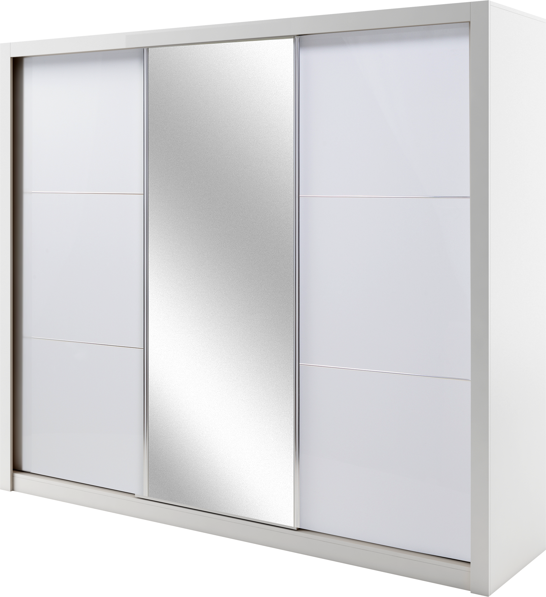 Liberty Siena 12 Sliding Door Wardrobe 258cm with LED