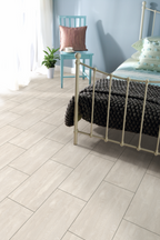 Liberty Organic Classic Ice Flow Tile 8mm Laminate Flooring Water Resistant