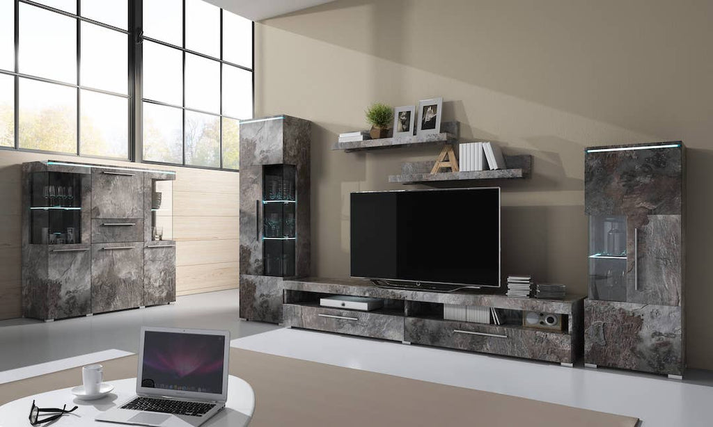 India 06 Tall Display Cabinet