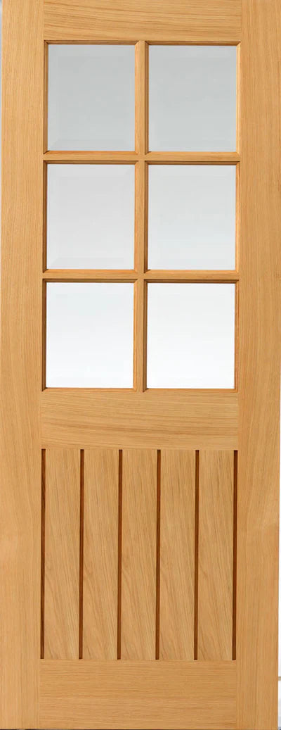 Internal River Prefinished Oak Tutbury Door
