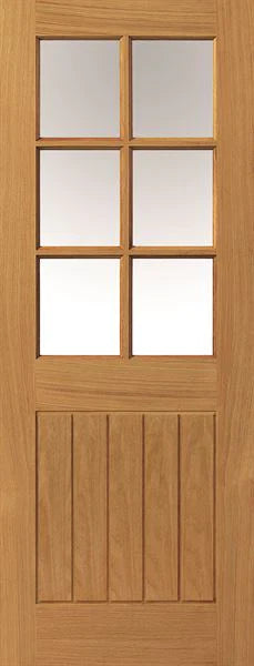 Liberty Internal Prefinished Oak Thames 6L Door