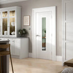 Liberty Internal Aria White Glazed Door