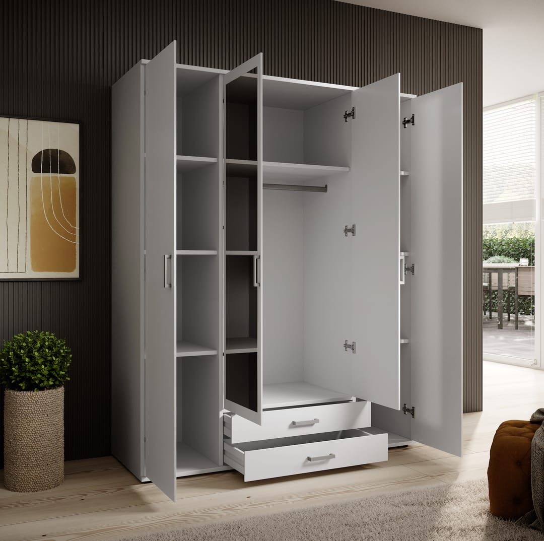 Liberty Karl Hinged Door Wardrobe 160cm