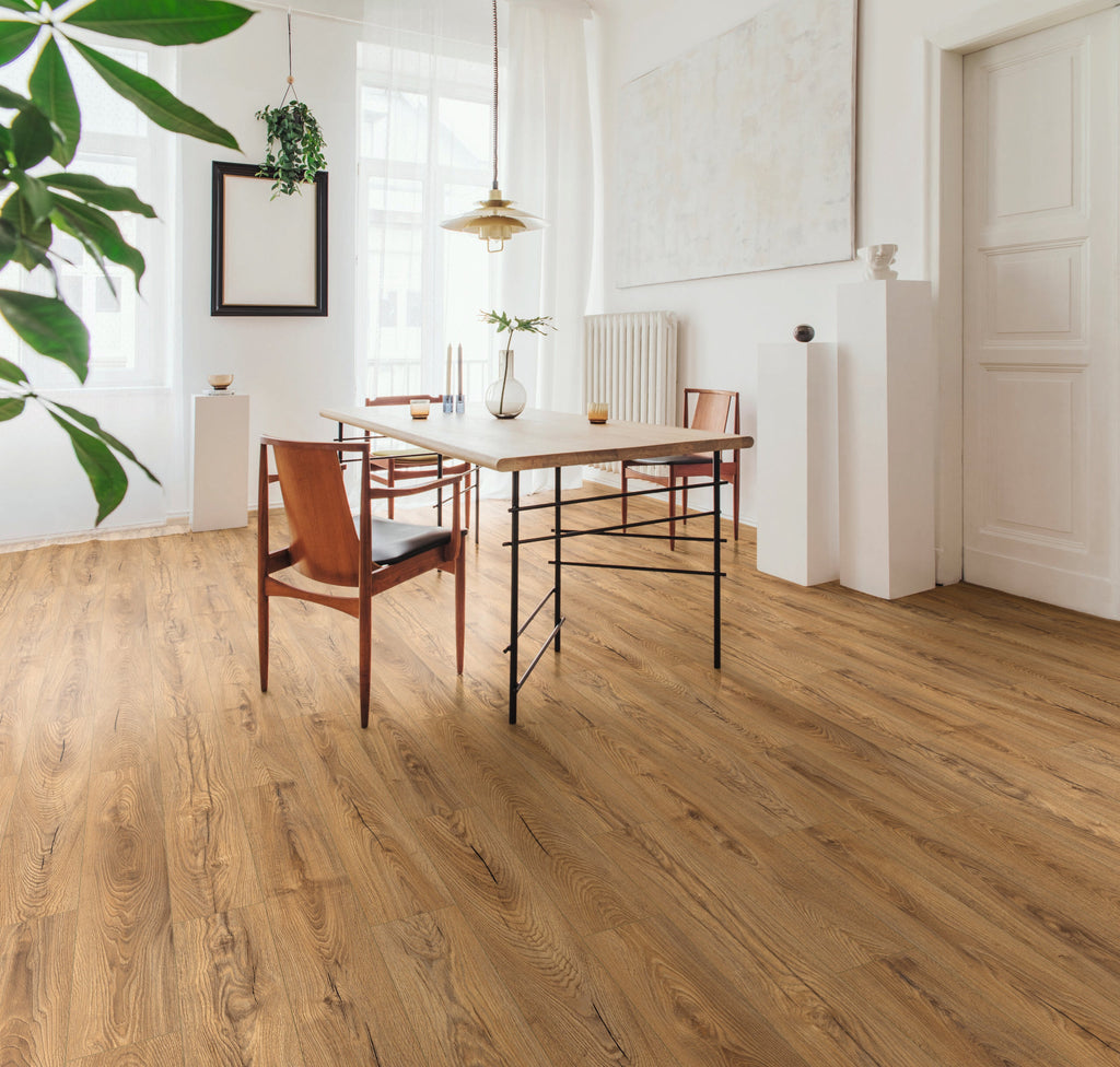 Krono Original Atlantic Inca Carpenter Oak 10mm Laminate Flooring Water Resistant