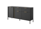 Lars Sideboard Cabinet 153cm [Drawers]