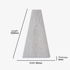 Lifestyle SPC 5mm Luxury Carbon Oak Luxury Rigid Vinyl Flooring