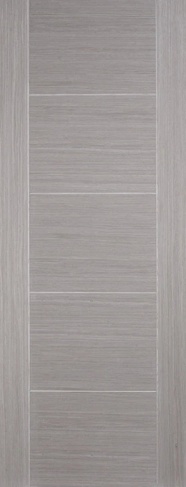 Internal LPD Light Grey Vancouver 5P Fire Door