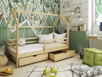 Wooden Single Bed Lila Bed With Storage
