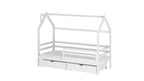 Wooden Single Bed Lila Bed With Storage