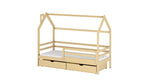 Wooden Single Bed Lila Bed With Storage