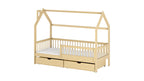 Wooden Single Bed Oskar Bed With Storage