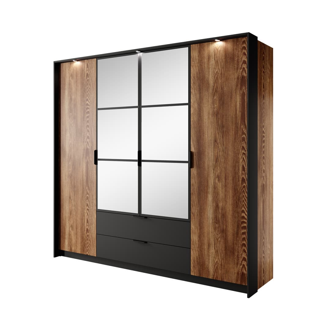 Liberty Milton Hinged Door Wardrobe 223cm