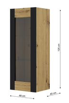 Mondi Wall Hung Display Cabinet 48cm