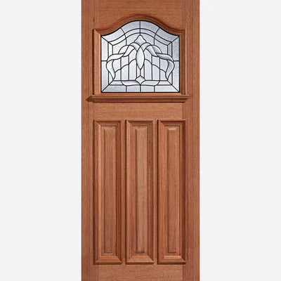 External Adorable Hardwood Estate Crown Door