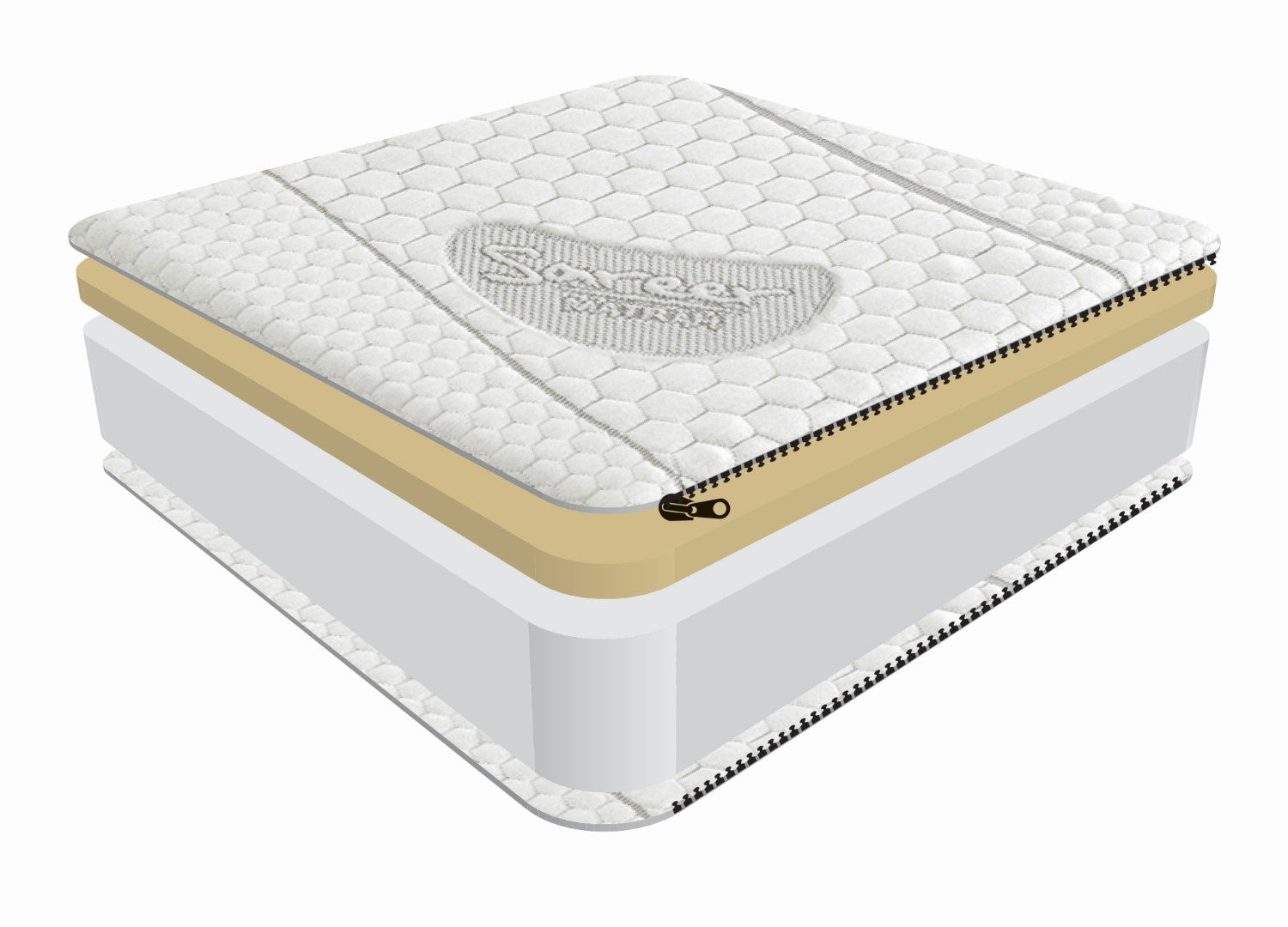 Sareer Matrah 4ft Small Double Memory Foam Mattress