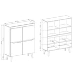 Nordi 2 Door Sideboard Cabinet