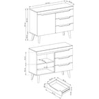 Nordi Sideboard Cabinet