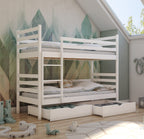 Wooden Bunk Bed Nemo with Storage