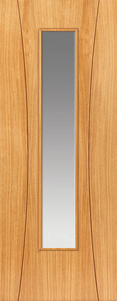 Liberty Internal Oak Arcos Glazed Door