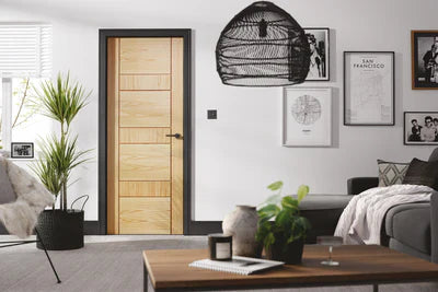 Internal Prefinished Oak Edmonton Door