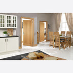 LPD Internal Pre-finished Oak London 4 Panel Door