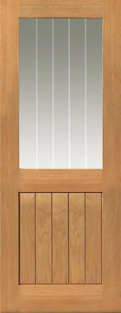 Internal River Oak Thames 1-2L Door