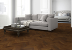 Liberty Lignum Strata  Double Smoked & Brushed Oak 15x90mm 15mm Engineered Wood Flooring Herringbone