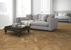 Liberty Natural Oak 15x90mm Matt Lacquered & Brushed Herringbone 15mm Engineered Wood Flooring