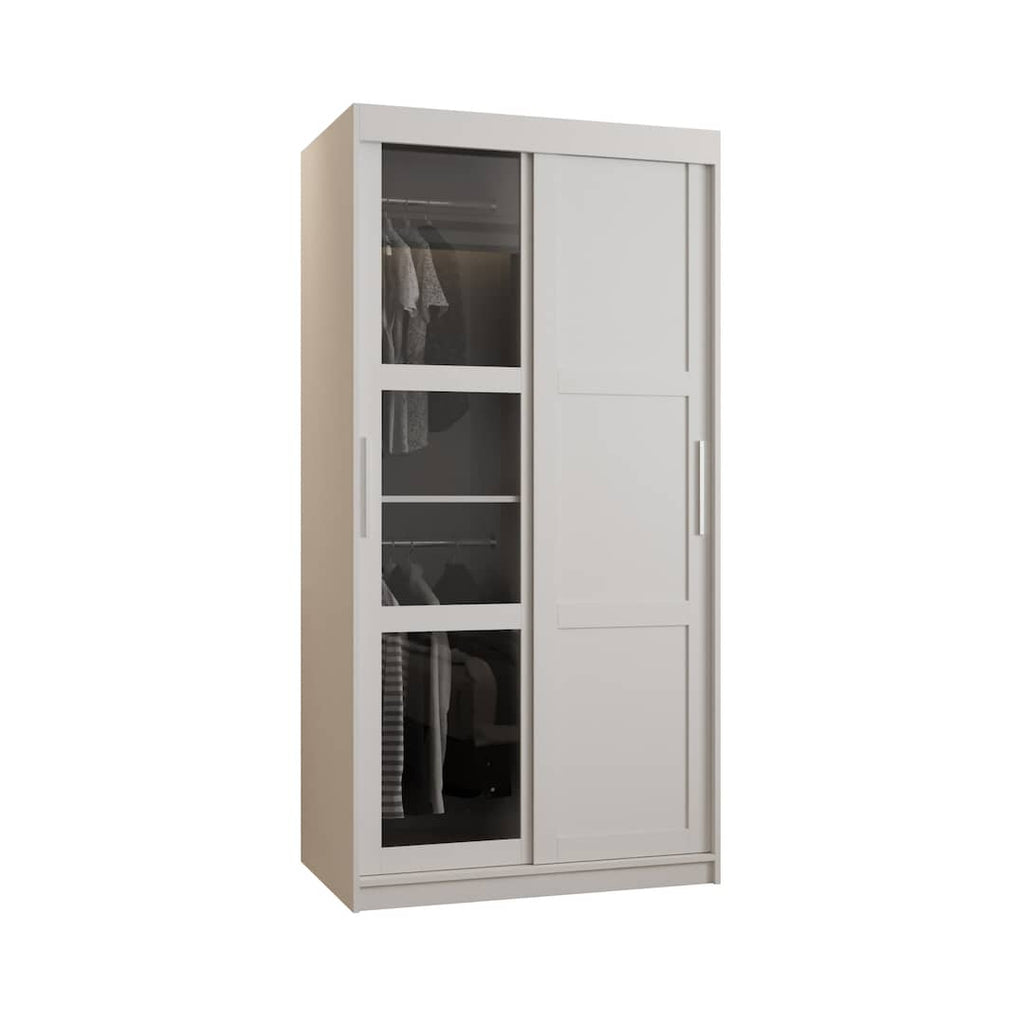 Liberty Parma III Sliding Door Wardrobe 100cm