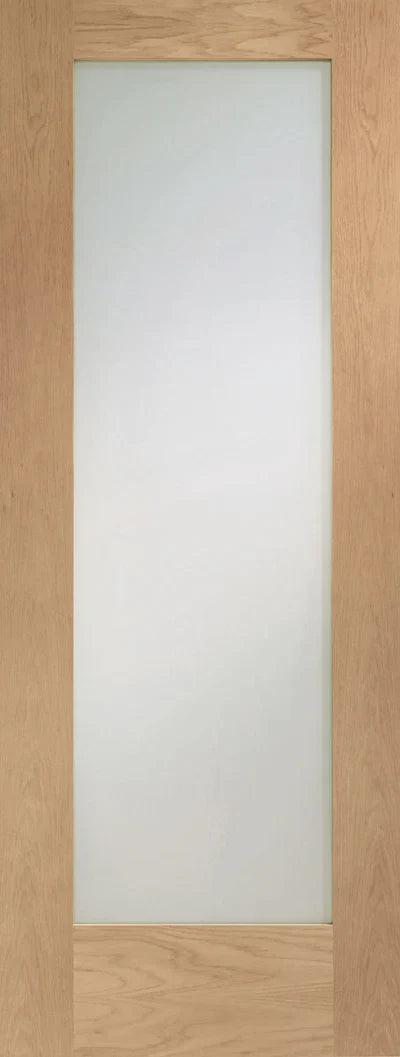 XL Joinery Prefinished Oak Pattern 10 Obscure Glazed