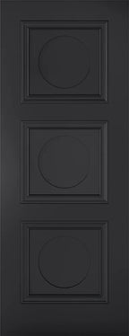 Internal LPD Black Primed Antwerp Door
