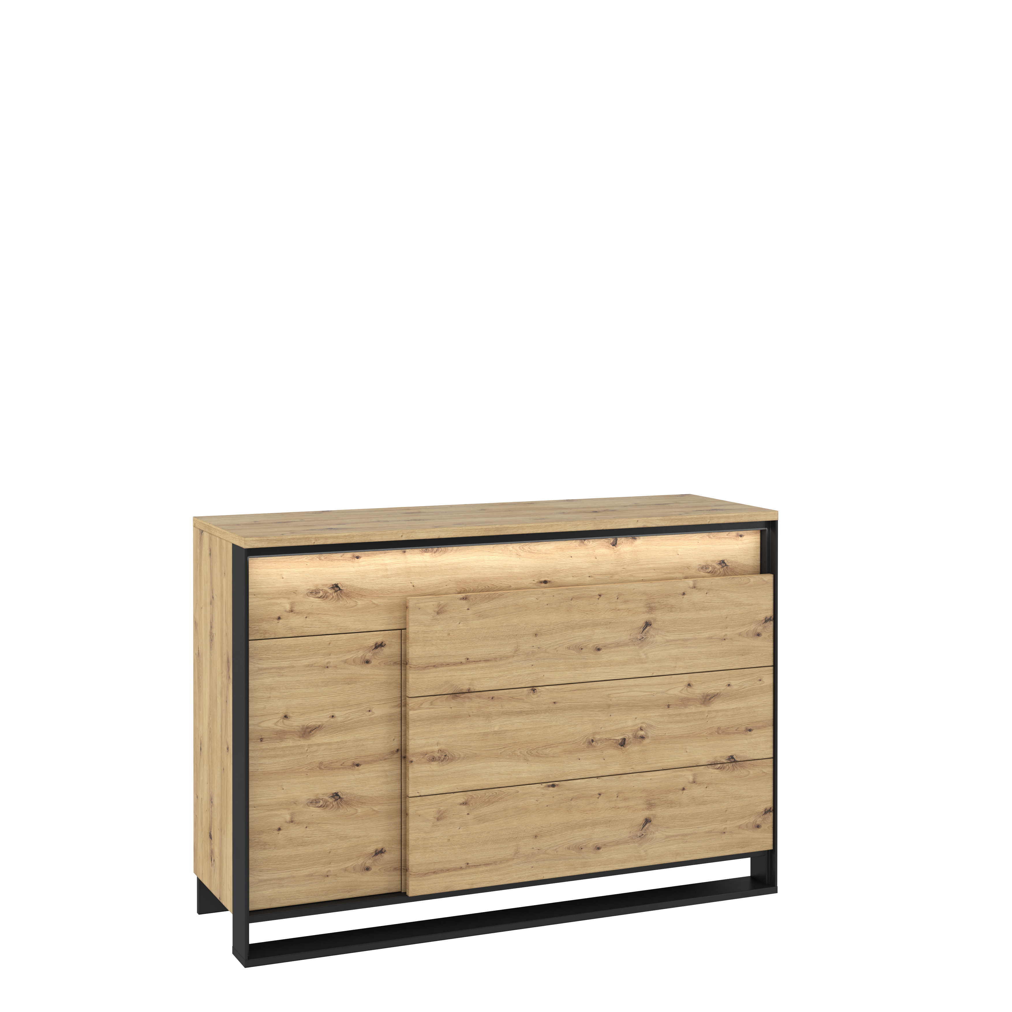 Quant QA-08 1 Door 3 Drawers Cabinet
