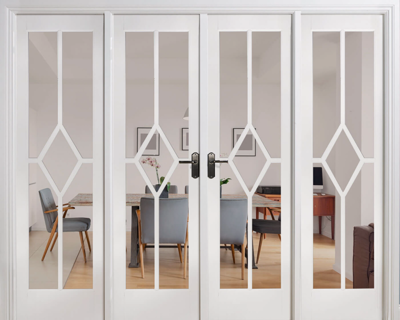 Internal White Reims W8 Room Divider Set