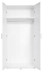 Liberty Snow 02 Hinged Door Wardrobe 92cm