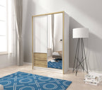 Liberty Sara Sliding Door Wardrobe 134cm
