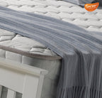 Sareer Sandhurst White Wooden Bed Frame Various Sizes