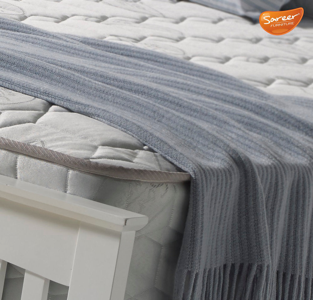 Sareer Sandhurst White Wooden Bed Frame Various Sizes