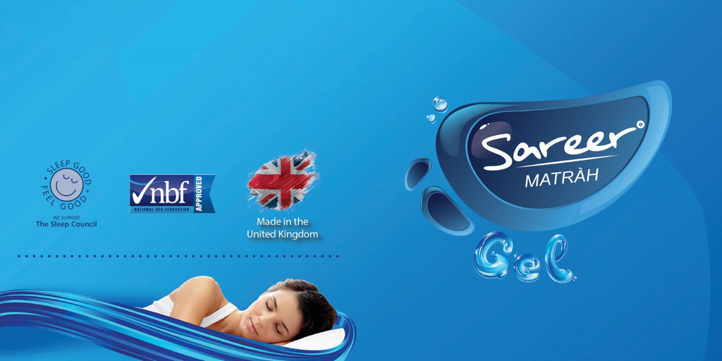 Sareer Matrah 3ft Single Gel Open Coil Mattress