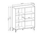 Diamond Highboard Cabinet 104cm