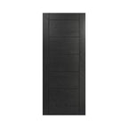 Deanta Seville Brushed Black Oak Internal Door