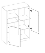 Pok PO-06 Sideboard Cabinet